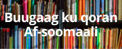 books in somali. Buugaag ku qoran Af-soomaali