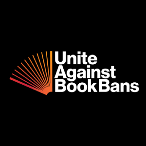 Logo for Unite Against Book Bans